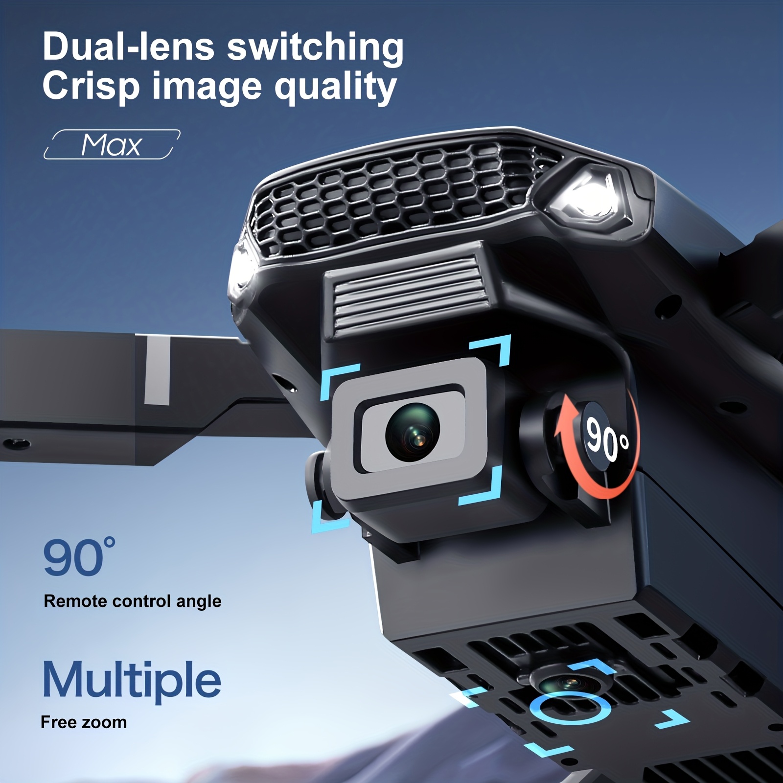 El Dron Plegable E88PRO MAX 20 - Drone Battery Box reseña y precio