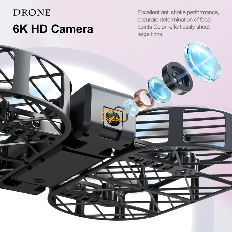 Cámara HD 8K 360 °   Protecció - Drone Battery Case reseña y precio