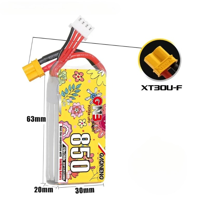 1 batería LiPo GNB LiHV 3S 11. - Drone Battery 3S reseña y precio