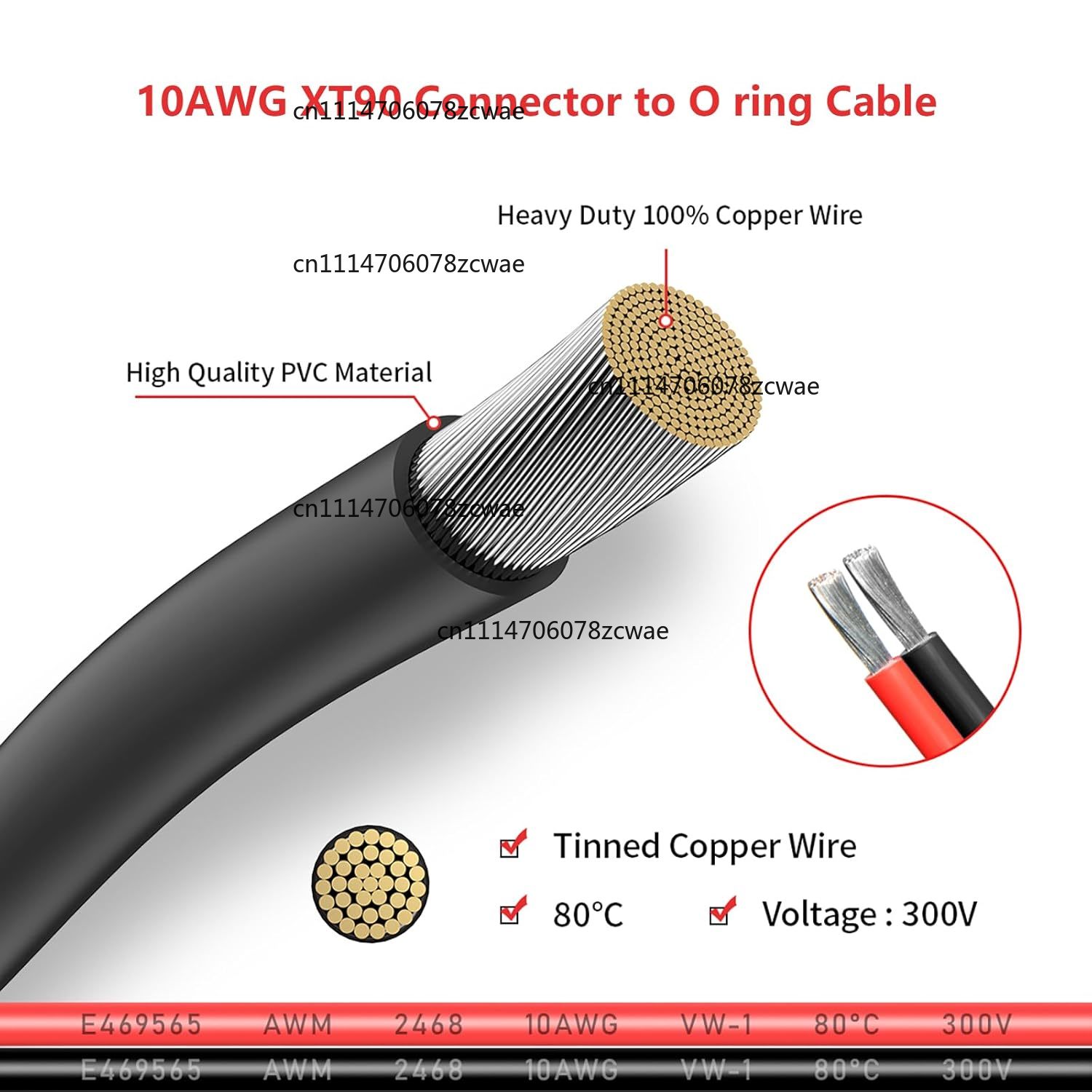 Cable ZOCI-XT90 a terminal O-R - Drone Battery Connector reseña y precio