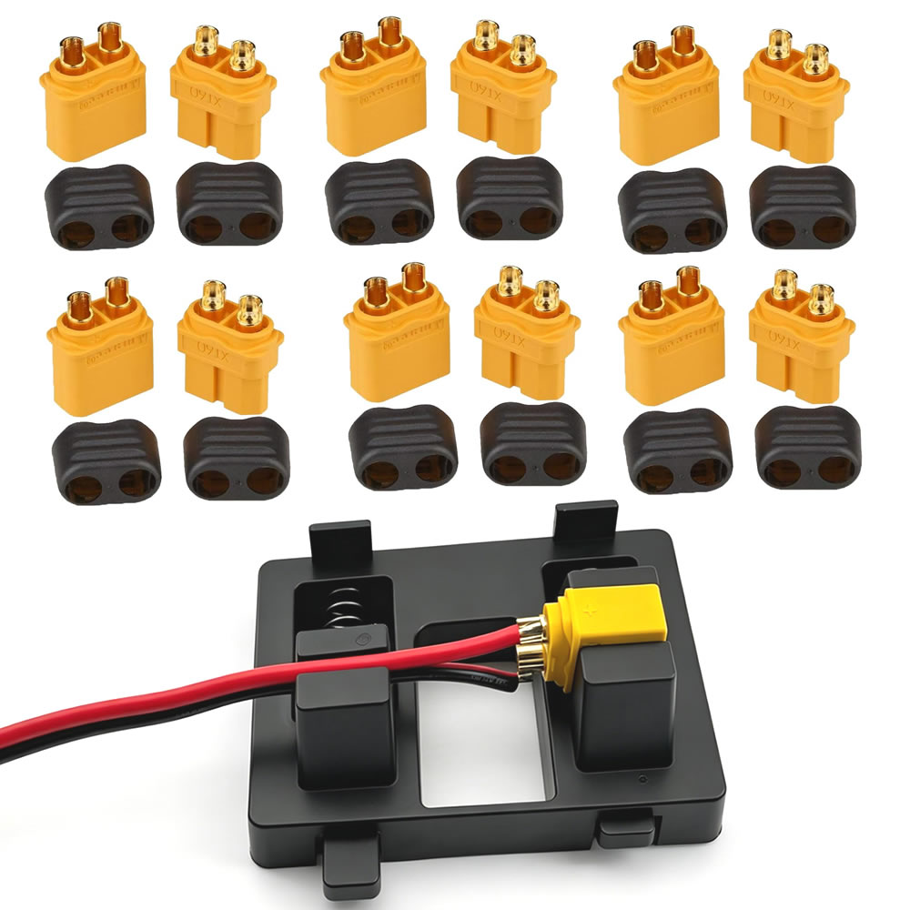 Conector XT60 con Carcasa, Mac - Drone Battery Connector reseña y precio