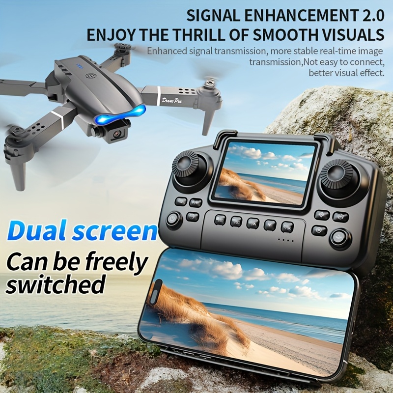 Nuevo Dron Plegable E99 PRO MA - Drone Battery Case reseña y precio