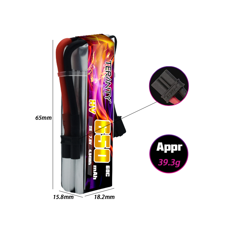 2/4/6/10PCS TERANTY Batería Li - Drone Battery Lipo reseña y precio