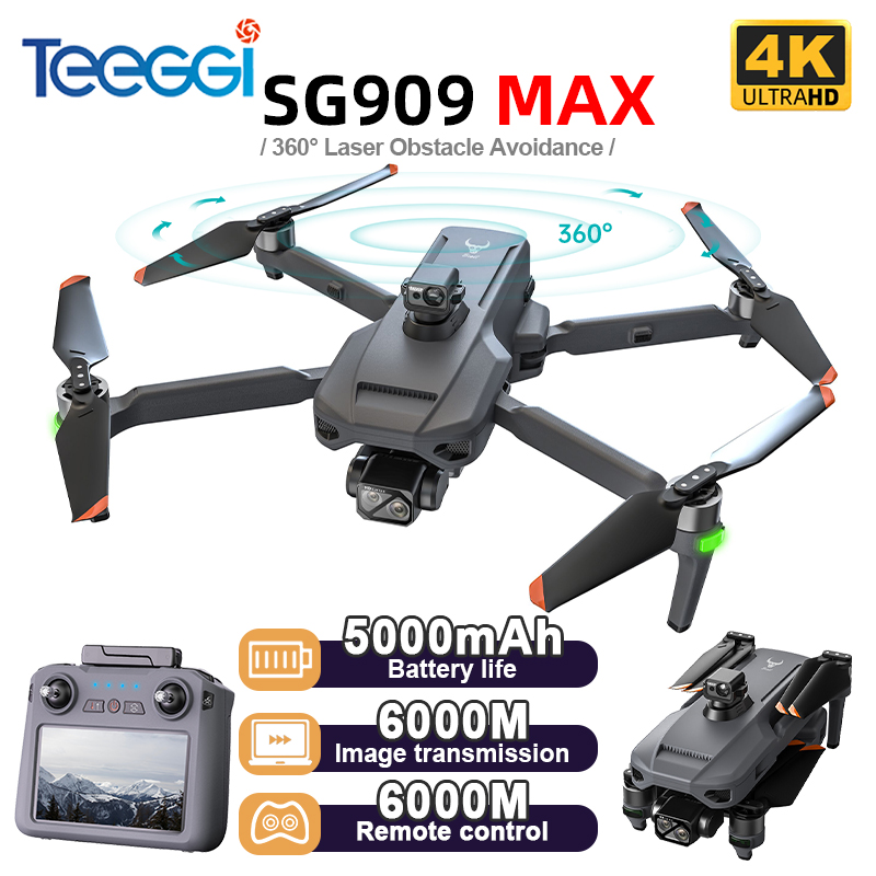Teeggi SG909 MAX GPS Drone con - Drone Battery Box reseña y precio