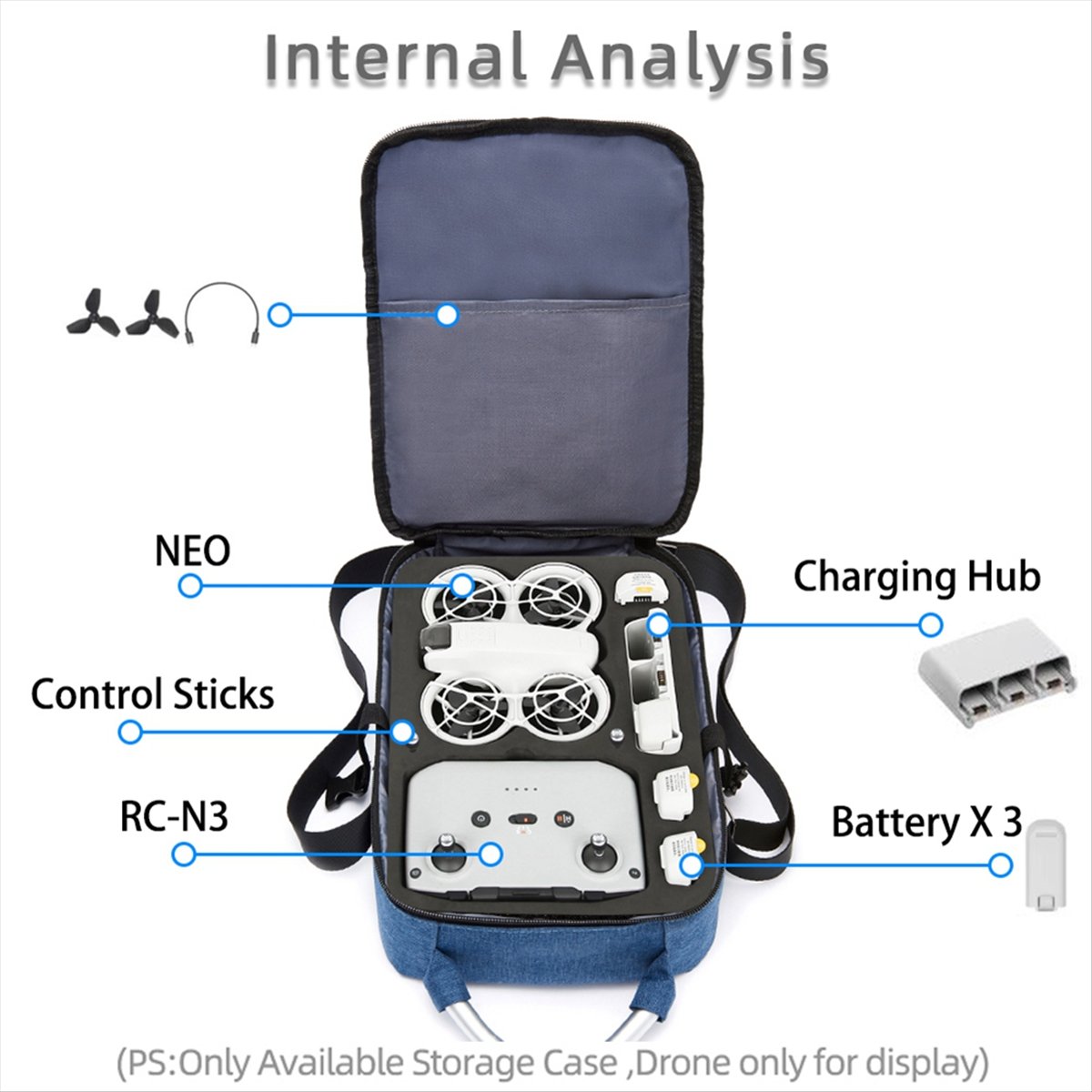 (A26M) Estuche de Transporte,  - Drone Battery Case reseña y precio