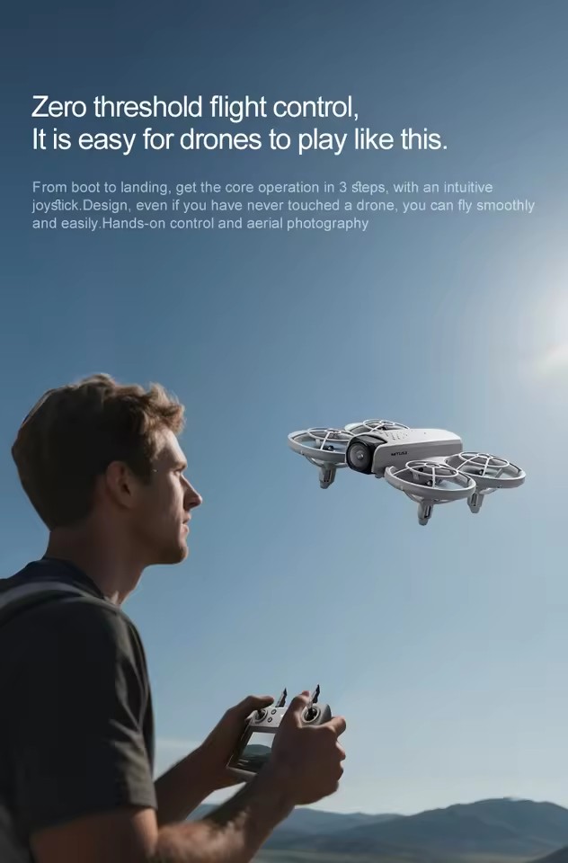 Dron con Cámara 8K ESC, Posici - Drone Battery Box reseña y precio