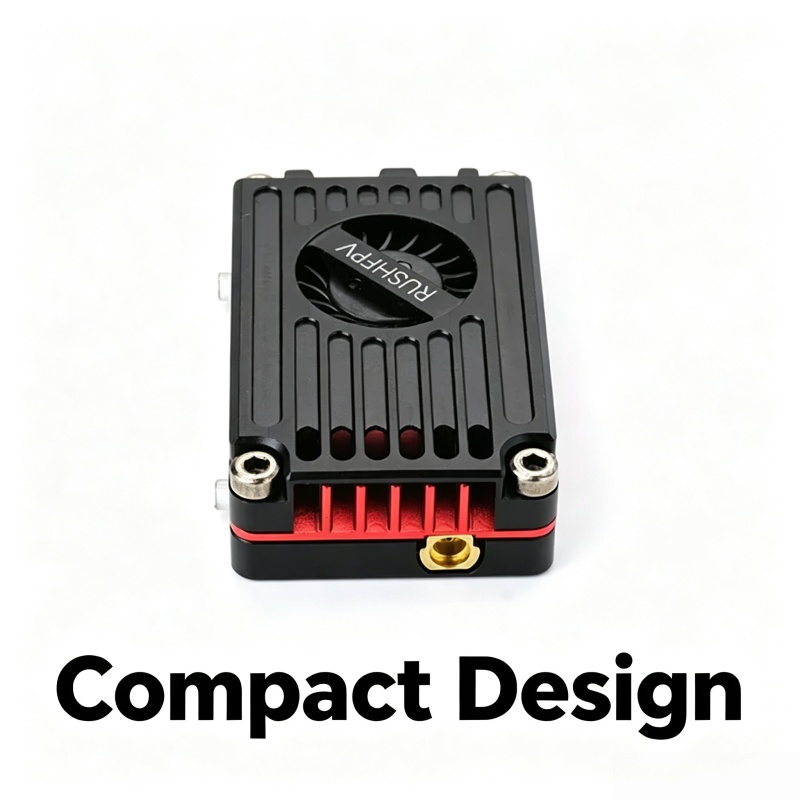 RUSHFPV MAX SOLO, transmisor d - Drone Battery Smart reseña y precio