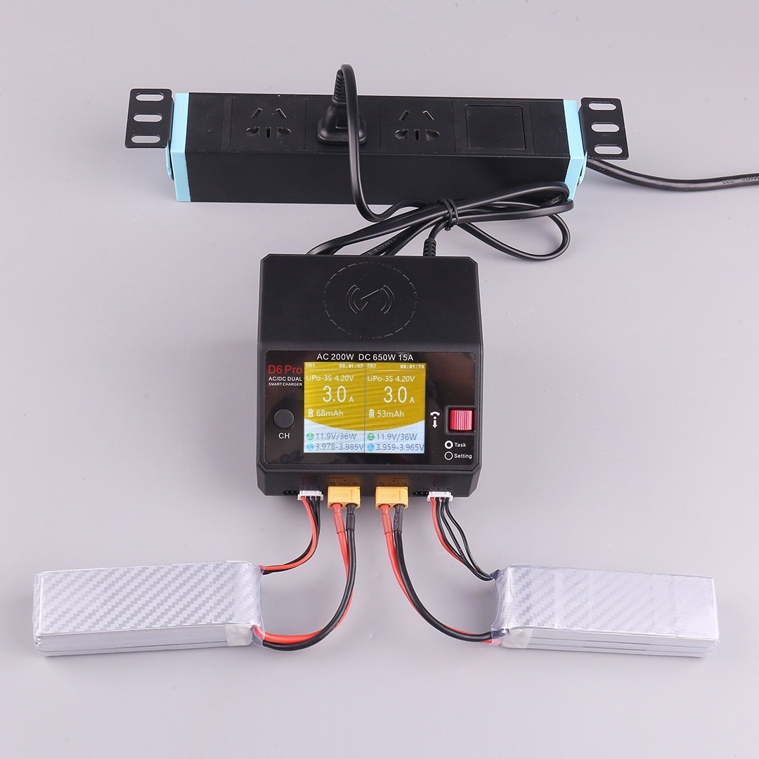 Cargador de equilibrio intelig - Drone Battery Charger reseña y precio
